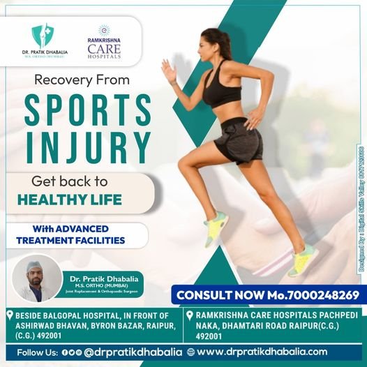 Understanding Sports related Injuries-By Dr. Pratik Dhabalia
